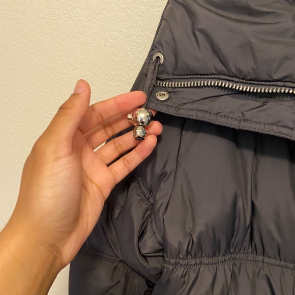 Grey Betsey Johnson Puffer Coat Jacket Womens - Picture 8 of 16